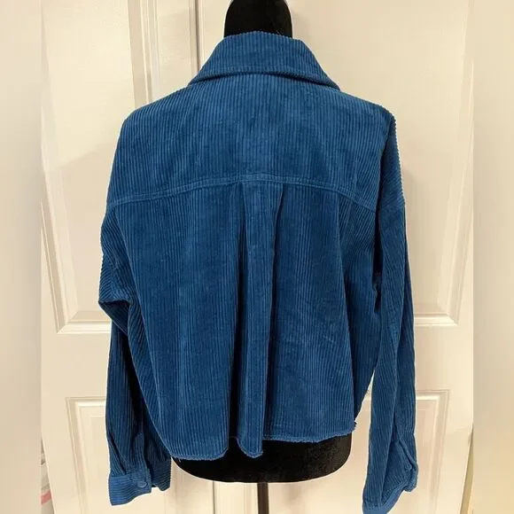Forever 21 Corduroy Cropped Jacket - Picture 2 of 5
